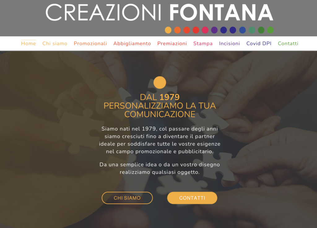 sviluppo sitop web creazione fonatana